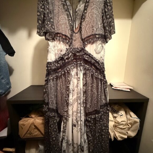 ​Limited Edition 2022 Spring Season Zara Combined Lace Dress - XXL - Picture 2 of 8